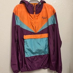 Vintage Retro Windbreaker Jacket